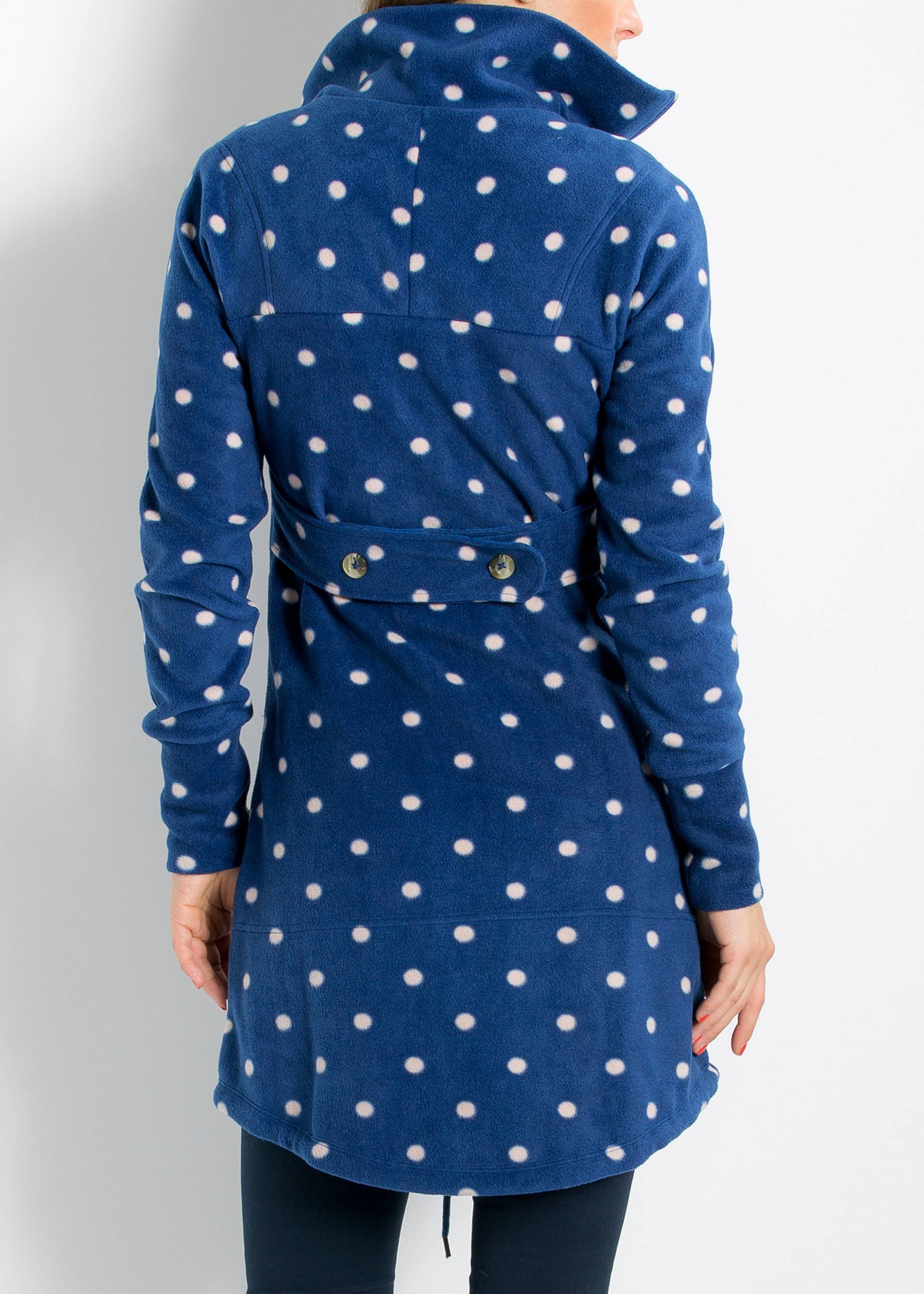 Fleece Jacket iconic shell longzip, mesmerize minimal, Blue