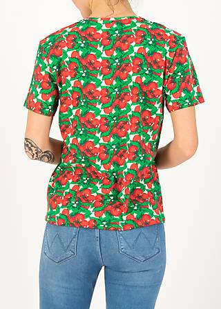 T-Shirt diamond heart, cherry caprese, Shirts, Weiß