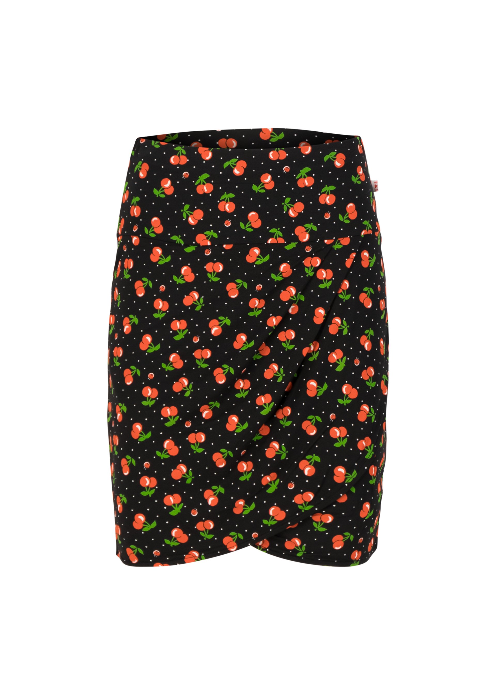 Mini Skirt dreamy swinging, cherry ladybug, Skirts, Black