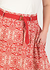 Summer Skirt hello love, voulez vous schaduw, Skirts, Red