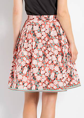 Faltenrock swing and sin skirt, daily daisy, Röcke, Orange