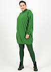 Oversized Dress straight n easy turtle, green classic, Dresses, Green