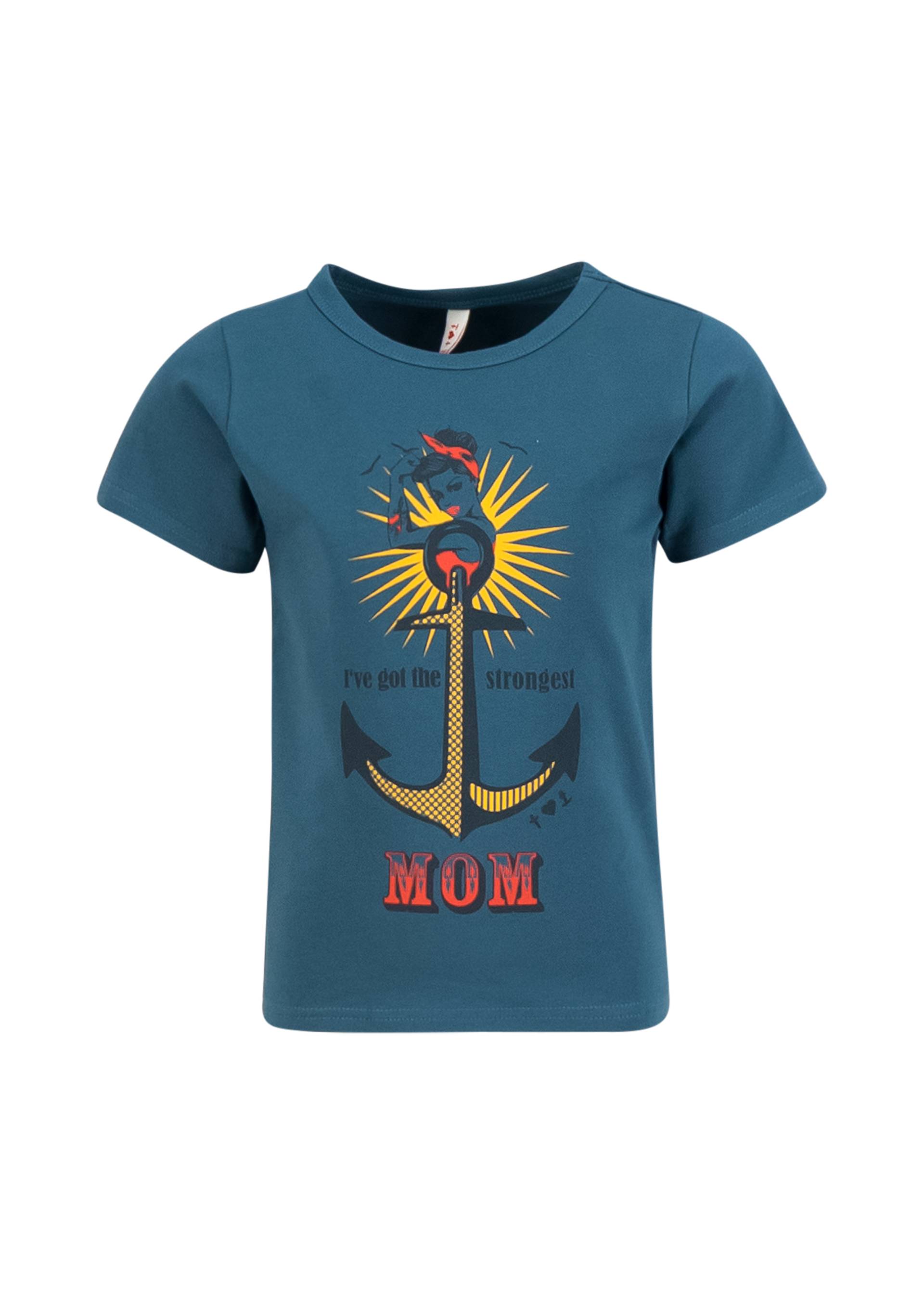 Kids' Top strongest mum, blue night cha, Kids, Blue