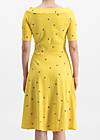Jersey Dress roswitas dolcevita, fly over alpine, Dresses, Yellow