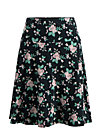Summer Skirt sei vogelfrei, foxy flower , Skirts, Black