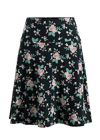Summer Skirt sei vogelfrei, foxy flower , Skirts, Black