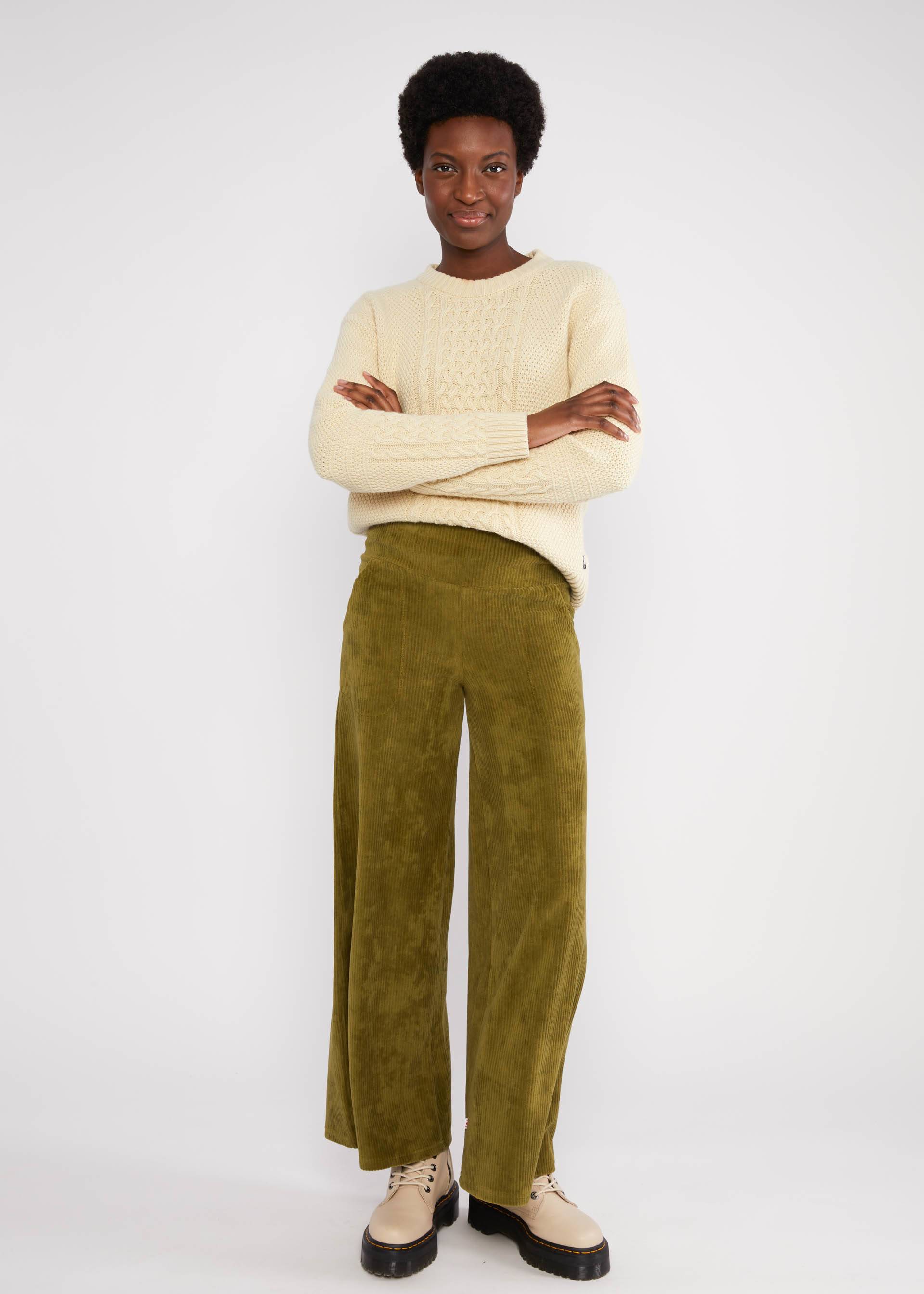 Cordhose Jolly Marleen, my green herbs garden, Hosen, Gr&uuml;n