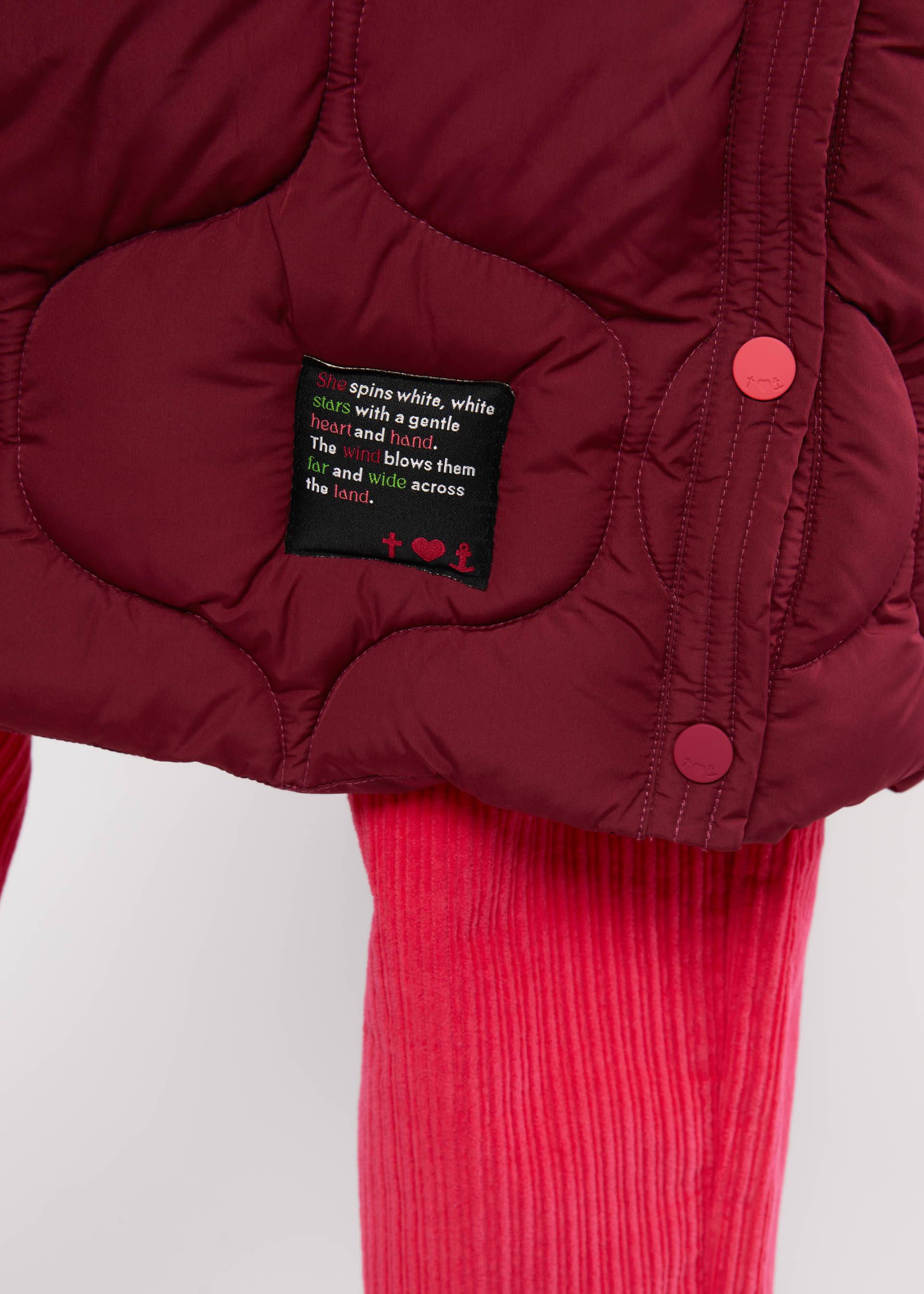 Wintermantel No Down  Mister, dance to the best bordeaux, Jacken & Mäntel, Rot