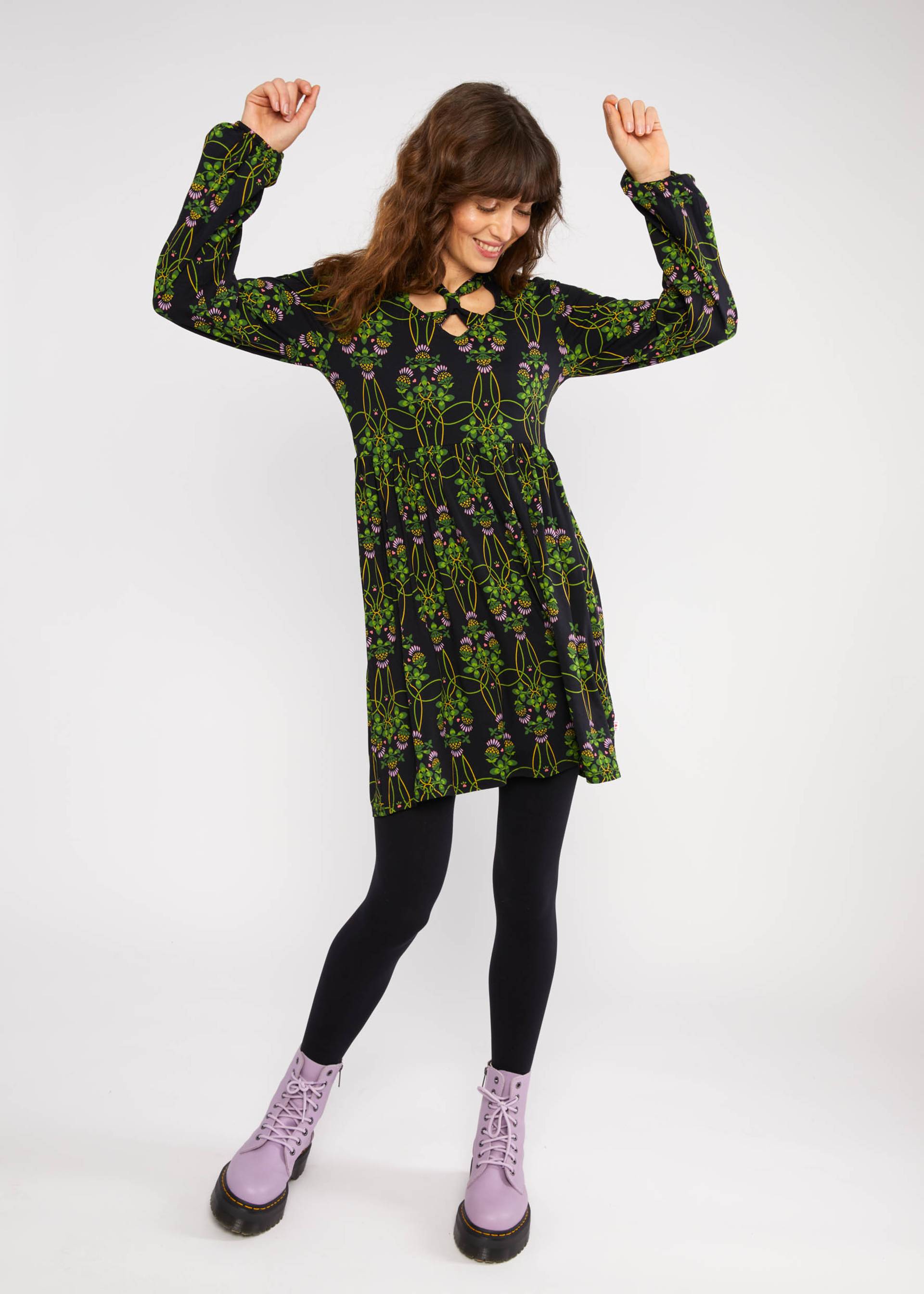 Mini Dress She's got the Knot, thistle hood, Dresses, Black