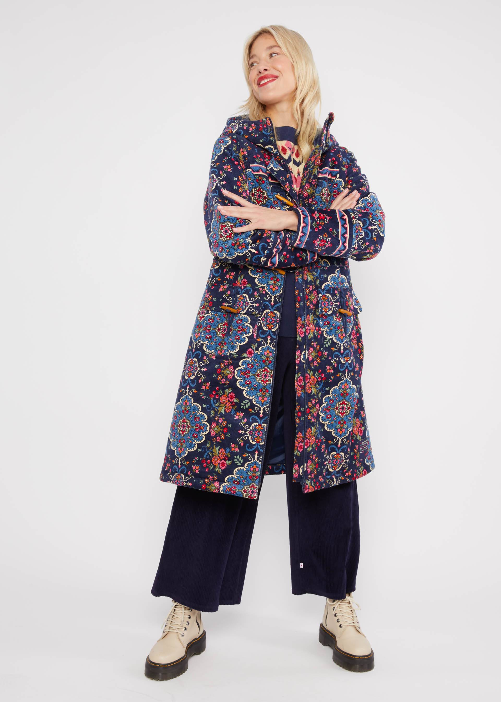 Wintermantel Sherwoods Fairest, carpet of history, Jacken & Mäntel, Blau