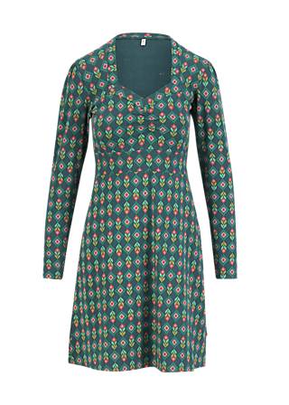 Mini Dress Sweet Mania, freezy breezy flower, Dresses, Green