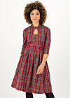 Occasion Dress heimatherz, try the tartan, Dresses, Red