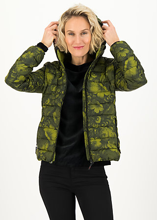 Quilted Jacket luft und liebe, bunch of flowers, Jackets & Coats, Green