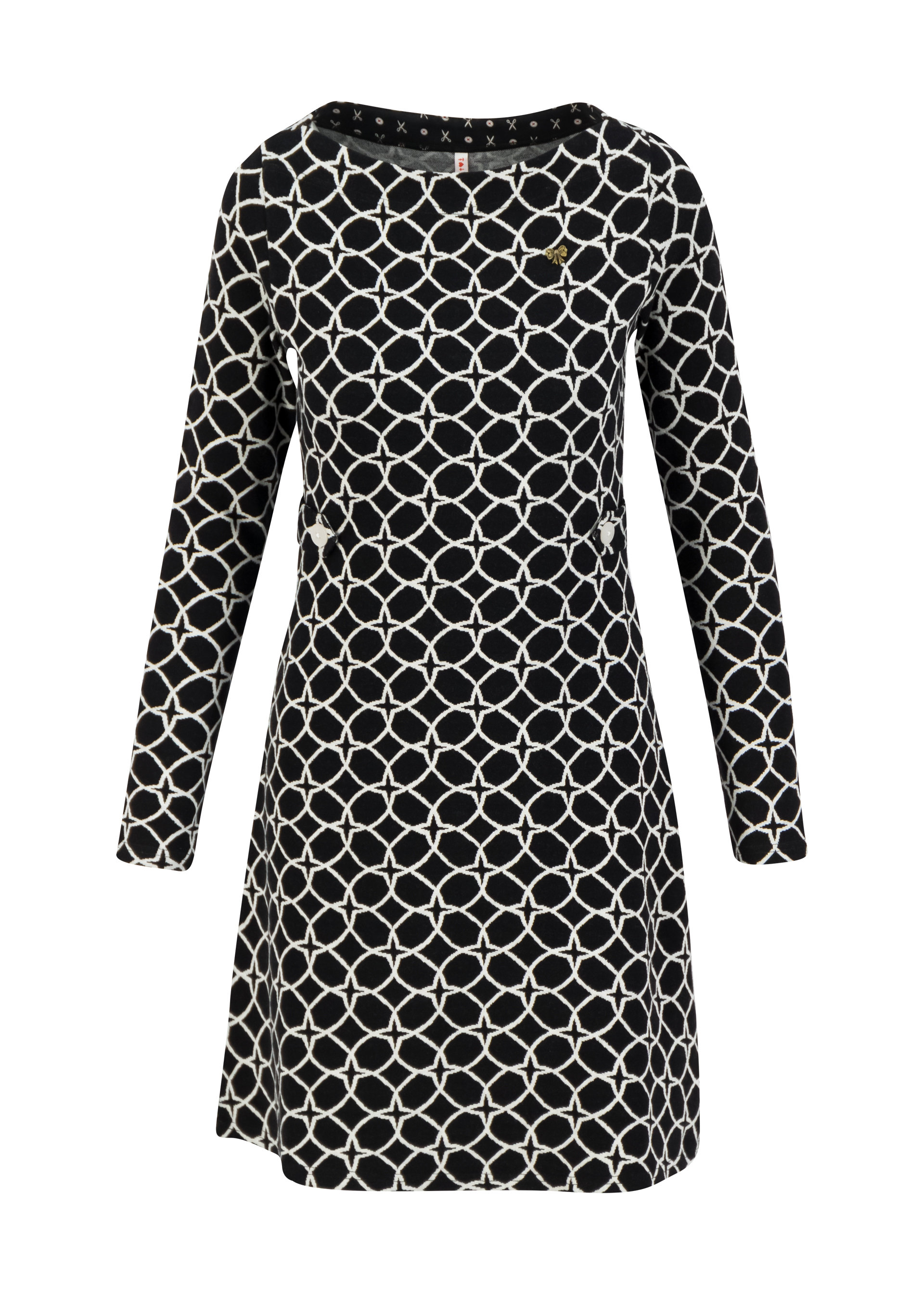 Etuikleid sallys tulip sixties, black beauty circle, Kleider, Schwarz