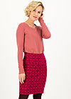 Pencil Skirt straight pencil, cut and sew circle, Skirts, Red