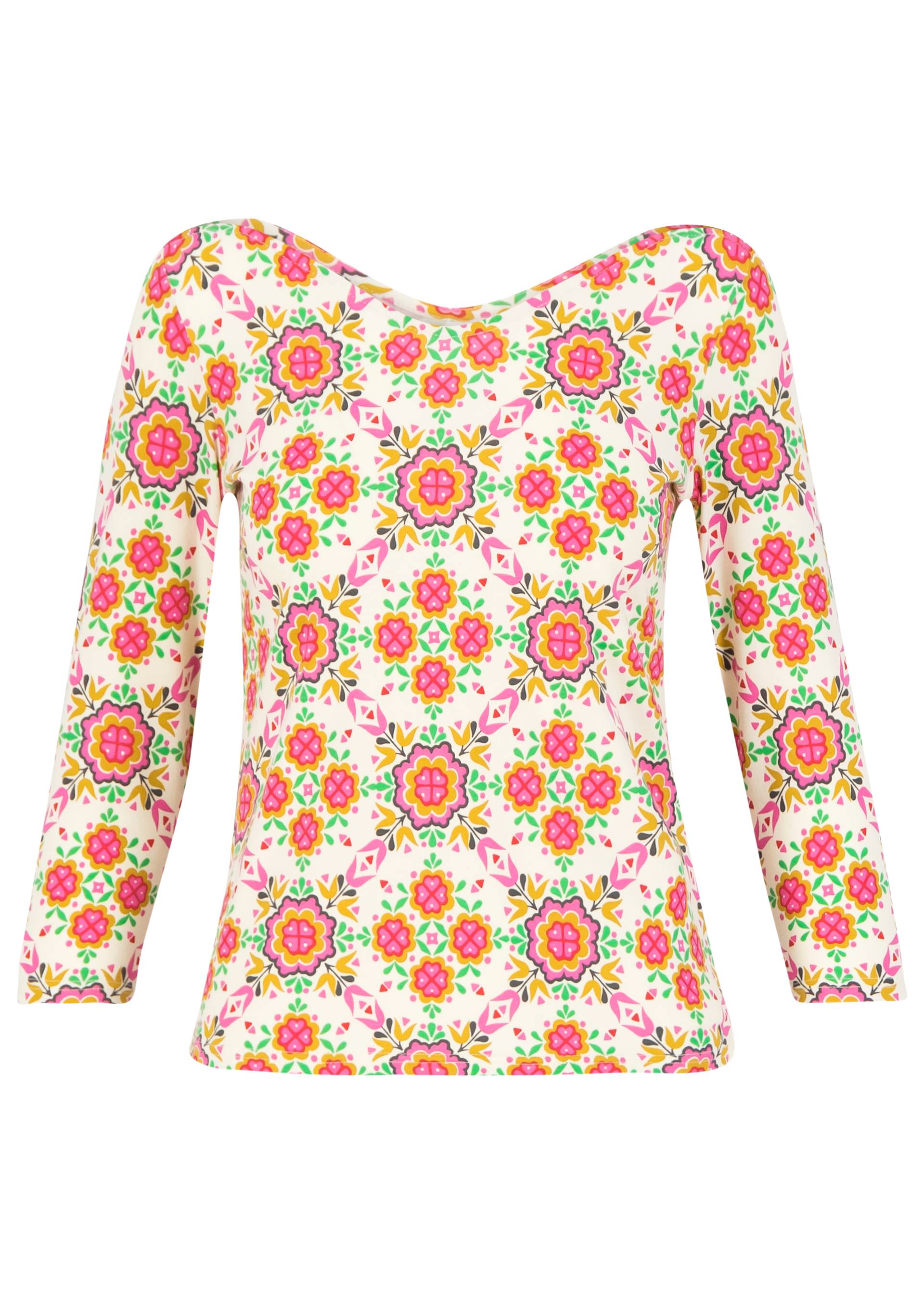 Shirt happy swallowneck, spinning around, Shirts, Weiß