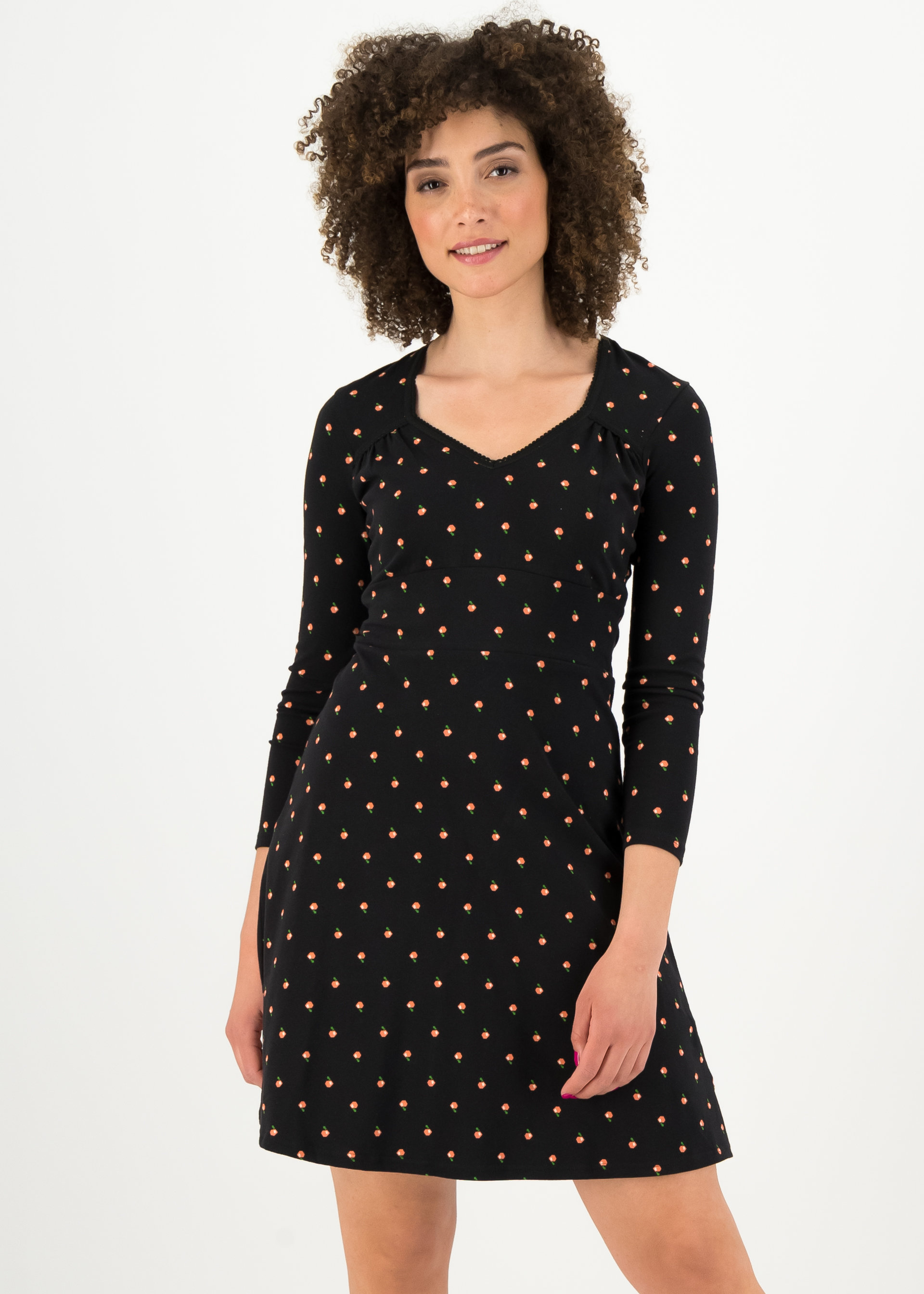 Jerseykleid honest bee, vitamin c, Kleider, Schwarz