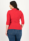 Top pow wow vau cropped, strong red, Shirts, Red