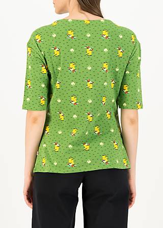 Shirt start it with a kiss, yellow wellys, Shirts, Grün