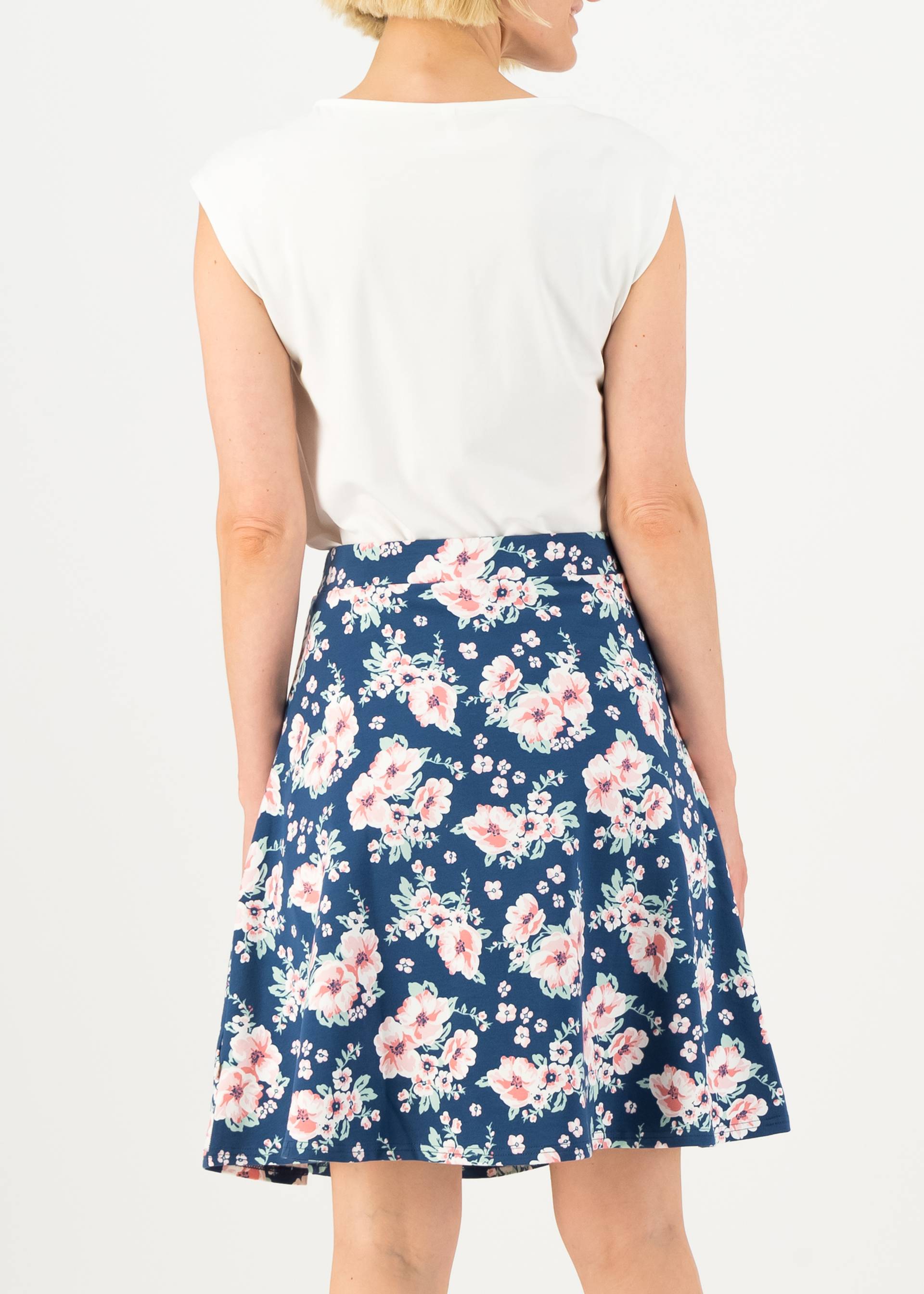 Circle Skirt up and away, bhumi blossom , Skirts, Blue