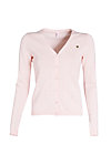 logo knit cardigan, lucid pink, Knitted Jumpers & Cardigans, Pink