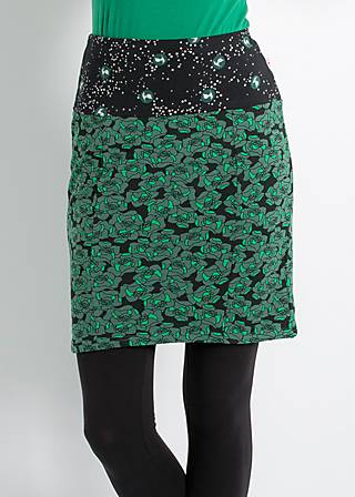 Mini Skirt paso doble pencil, classic cavalier, Skirts, Green