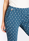 capri camping, be my little anchor, Trousers, Blue