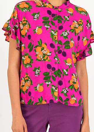 Sommerbluse Cubistic Romance, le coeur joyeux, Blusen & Tuniken, Rosa