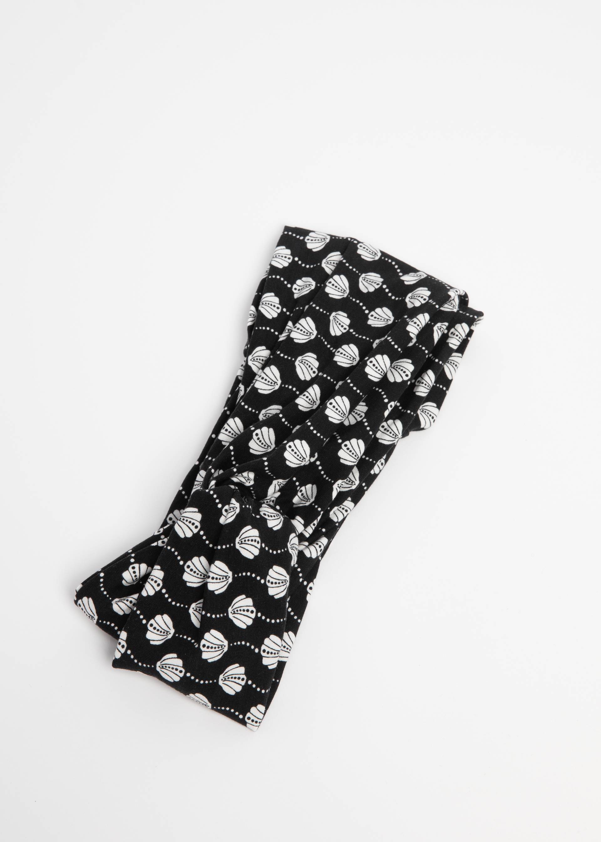 Haarband Diva Knot, coquille de plage, Accessoires, Schwarz