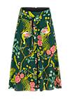 Culottes Flotte Culottes, peacock garden, Trousers, Green