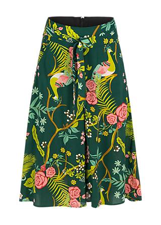 Culottes Flotte Culottes, peacock garden, Trousers, Green