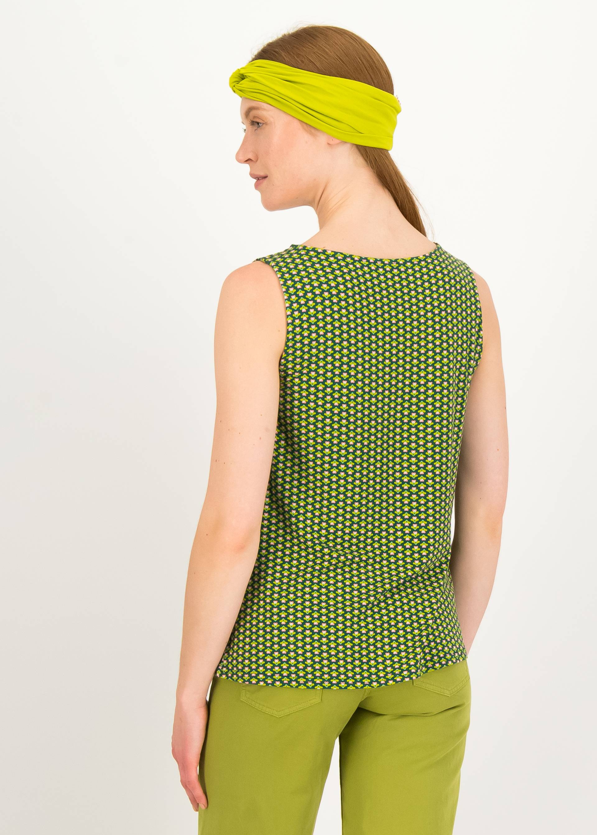 Sleeveless Top Graceful Belle, ma petite fleur, Tops, Green