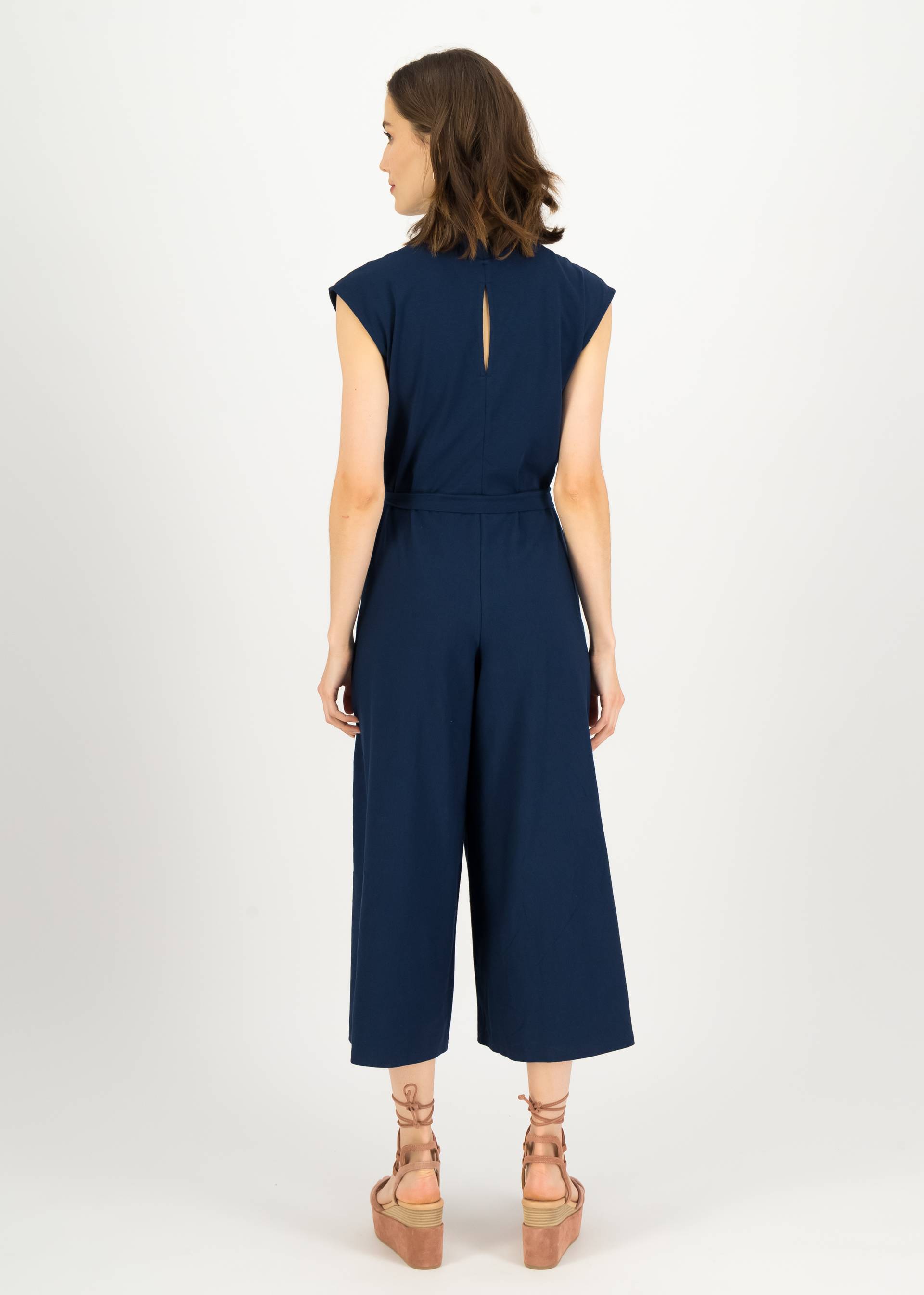 Jumpsuit Hello Fritjes Culotte, bleu de la mer, Hosen, Blau