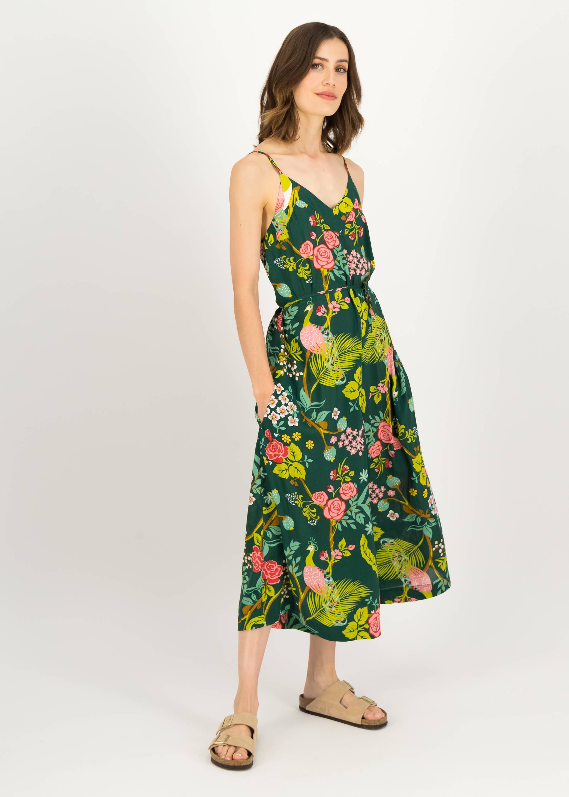 Jumpsuit Kiss me Baby, peacock garden, Hosen, Gr&uuml;n