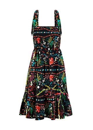Midikleid Seaside Picknick Love, sur la plage, Kleider, Schwarz
