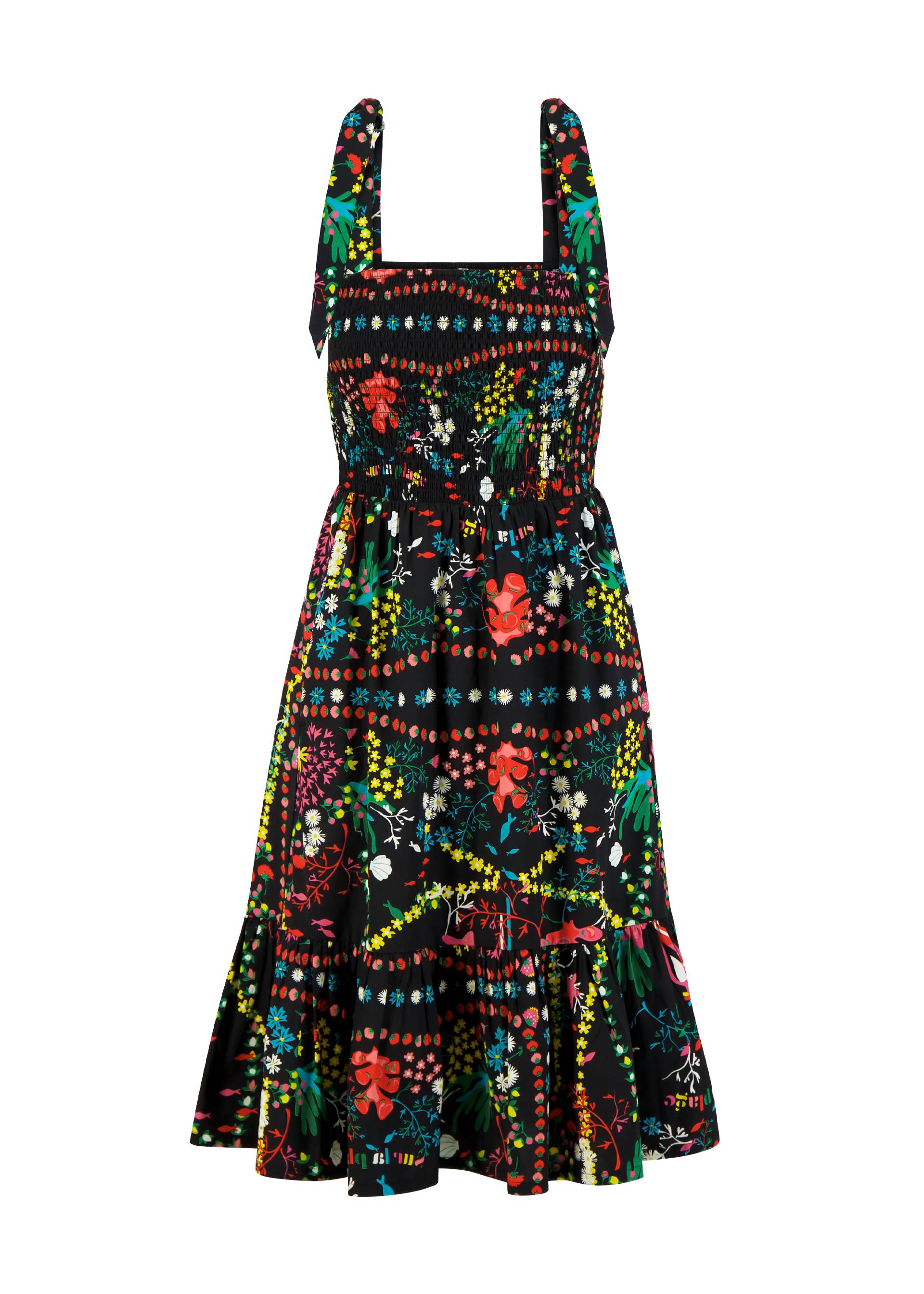 Midikleid Seaside Picknick Love, sur la plage, Kleider, Schwarz