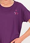 T-Shirt Yoga everywhere, amour violet, Shirts, Lila