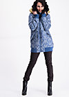schneewoelkchen, dutch ornamental, Jackets & Coats, Blue