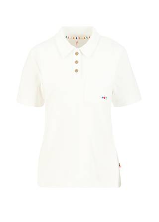 T-Shirt Terry Tiebreaker, sporty white, Tops, White