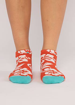 Socken Sensation Steps Snkr, tropical feelings, Socken, Orange