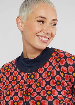 Cardigan Sunset Flowerita, cosy flower light, Cardigans, Blau