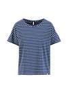 T-Shirt The Generous One, romantic feelings stripes, Shirts, Blue