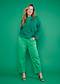 Cardigan Warm up Wrap, grass green wave, Knitted Jumpers & Cardigans, Green