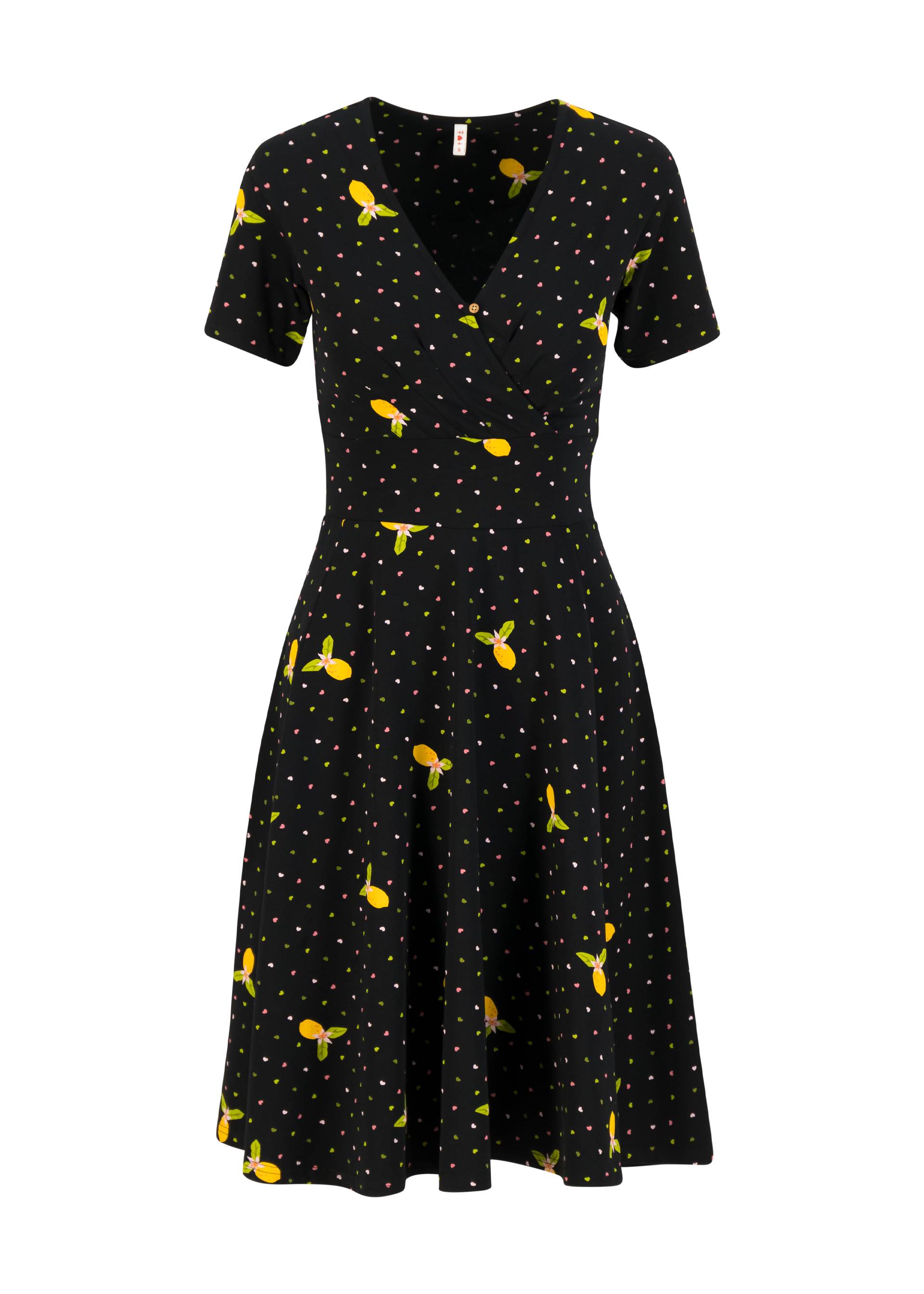 Freizeitkleid Shalala Tralala, when life gives you lemons, Kleider, Schwarz