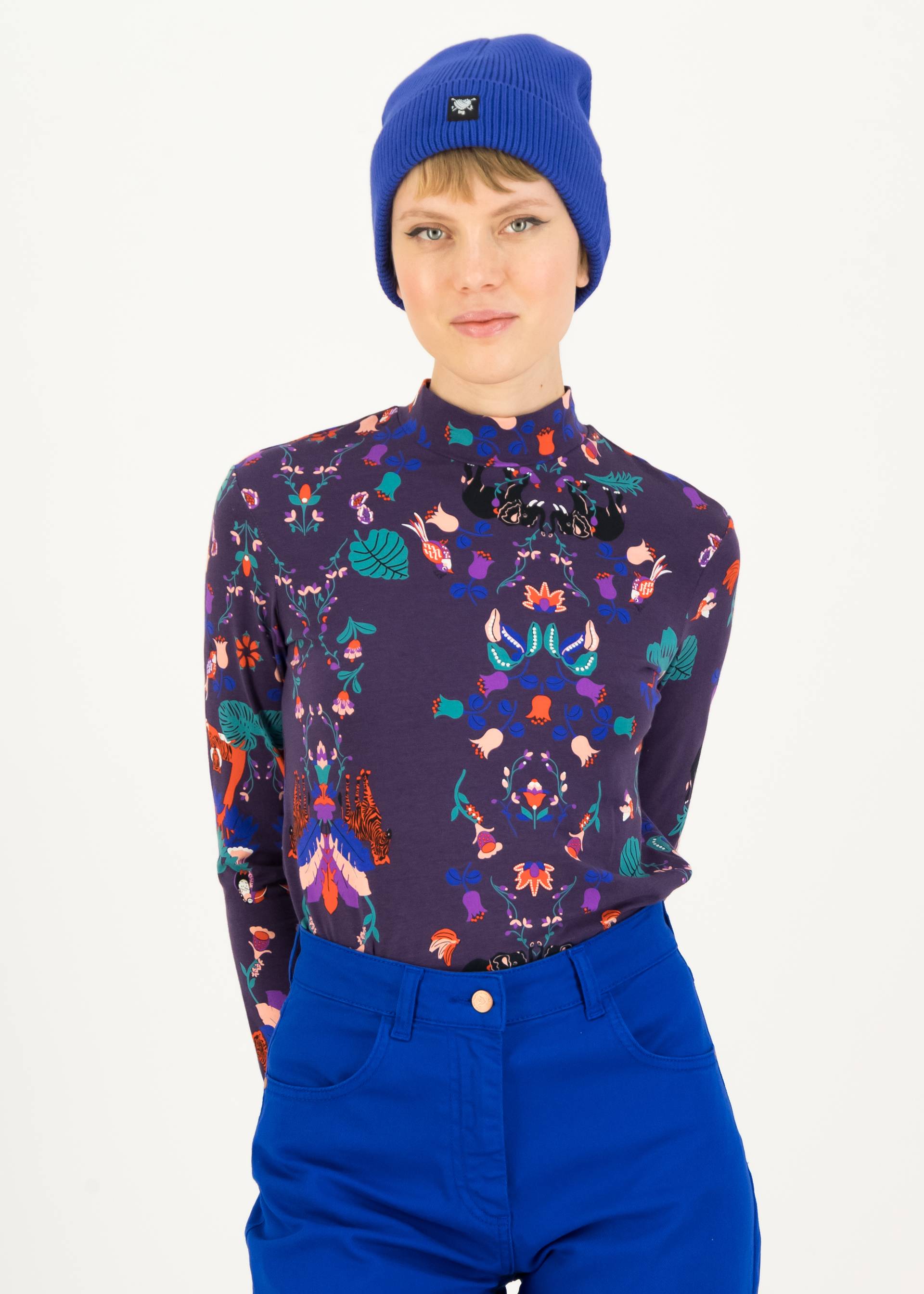 Strickmütze Beanie Queen, fulfilled love, Accessoires, Blau