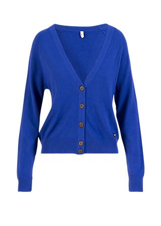 Cardigan Bold at Heart, deep down ocean blue, Knitted Jumpers & Cardigans, Blue