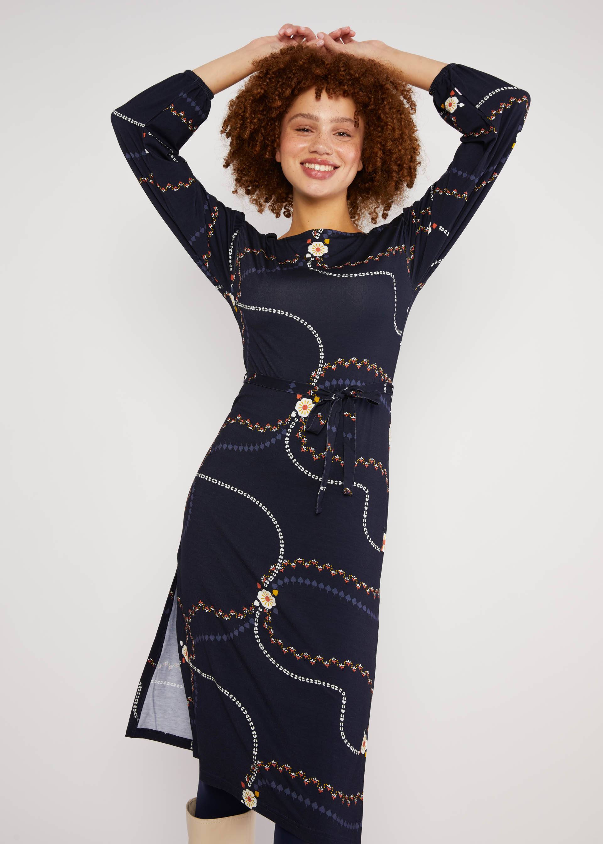 Herbstkleid Celebrate the Glamour, hip hop tangle, Kleider, Blau