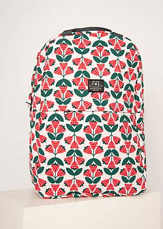 Backpack Office Nomade Wild Weather, lovely raspberry, Accessoires, White