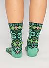 Cotton socks Sensational Steps, stay cosy socks, Socks, Green