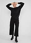 Knitted Jumper Highway to Heaven, royal new black, Knitted Jumpers & Cardigans, Black